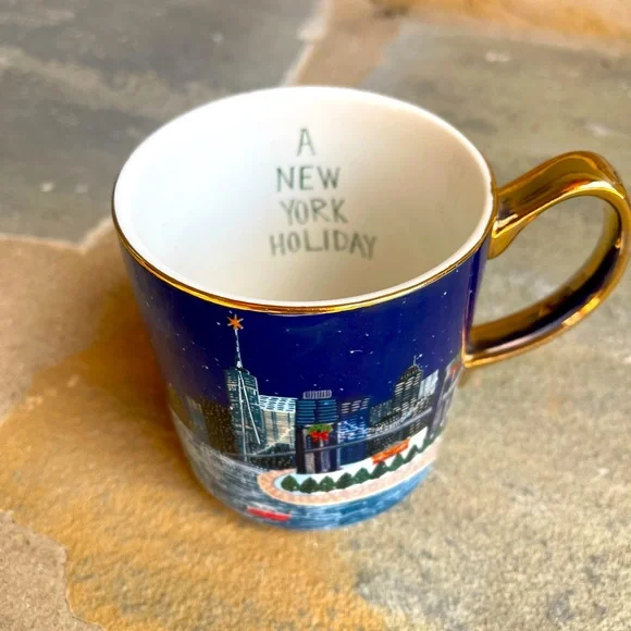 Anthropologie Holiday In The City New York Mug - Picture 6 of 6